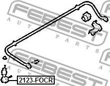 Febest 2123-FOCR - Биалета vvparts.bg