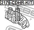 Febest 2176-CDHR-KIT - Ремонтен комплект, спирачен апарат vvparts.bg