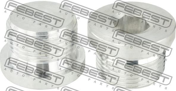 Febest 2399-002-PCS2 - Болтова пробка, маслен картер vvparts.bg