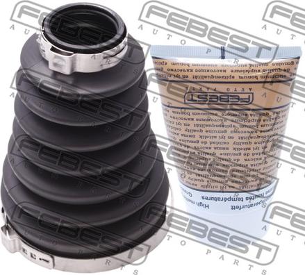 Febest 2315P-T5 - Маншон, полуоска vvparts.bg