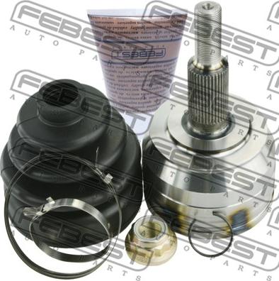 Febest 2310-T5WD - Каре комплект, полуоска vvparts.bg