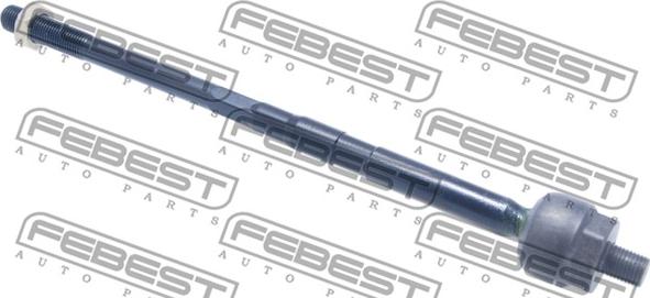 Febest 2322-POL - Аксиален шарнирен накрайник, напречна кормилна щанга vvparts.bg