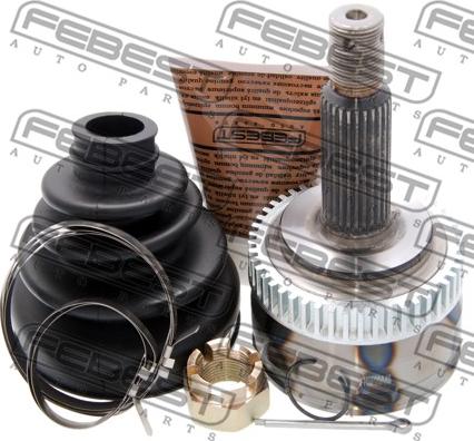 Febest 2210-NSP20A48 - Каре комплект, полуоска vvparts.bg