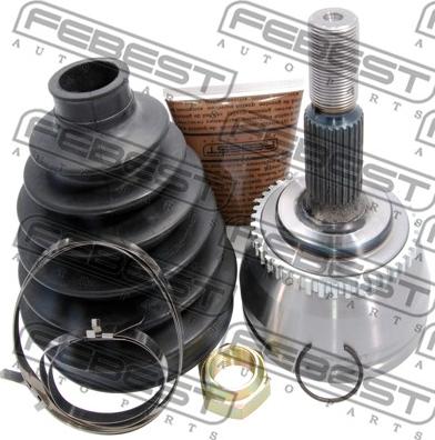 Febest 2710-S40A43 - Каре комплект, полуоска vvparts.bg