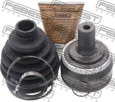 Febest 2710-S60A48 - Каре комплект, полуоска vvparts.bg