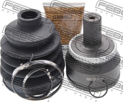 Febest 2710-XC90A48 - Каре комплект, полуоска vvparts.bg