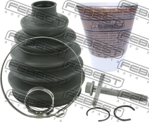 Febest 2717P-S80 - Маншон, полуоска vvparts.bg