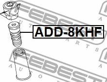 Febest ADD-8KHF - Ударен тампон, окачване (ресьори) vvparts.bg