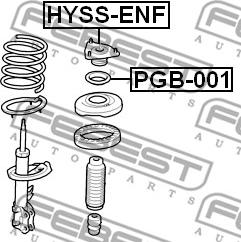 Febest HYSS-ENF - Тампон на макферсън vvparts.bg