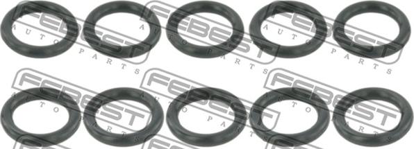 Febest RINGFL-031-PCS10 - Уплътнение, горивопровод vvparts.bg