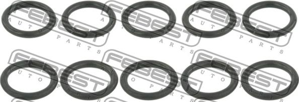 Febest RINGWH-007-PCS10 - Уплътнение, фланец на охладителната течност vvparts.bg