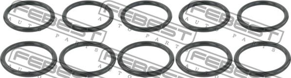 Febest RINGWH-018-PCS10 - Уплътнение, фланец на охладителната течност vvparts.bg