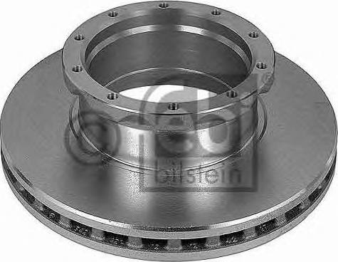 Febi Bilstein 09081 - Спирачен диск vvparts.bg