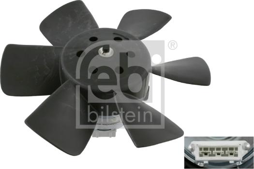 Febi Bilstein 06989 - Вентилатор, охлаждане на двигателя vvparts.bg