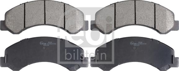 Febi Bilstein 16953 - Комплект спирачно феродо, дискови спирачки vvparts.bg