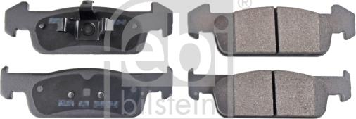 Febi Bilstein 16976 - Комплект спирачно феродо, дискови спирачки vvparts.bg