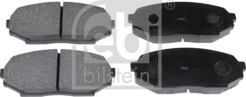 Febi Bilstein 16496 - Комплект спирачно феродо, дискови спирачки vvparts.bg