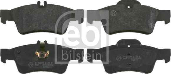 Febi Bilstein 16451 - Комплект спирачно феродо, дискови спирачки vvparts.bg