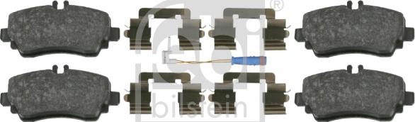 Febi Bilstein 16439 - Комплект спирачно феродо, дискови спирачки vvparts.bg