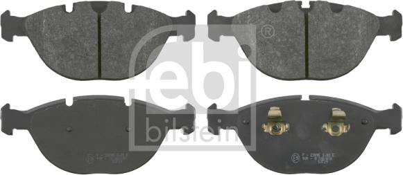 Febi Bilstein 16501 - Комплект спирачно феродо, дискови спирачки vvparts.bg