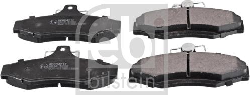 Febi Bilstein 16507 - Комплект спирачно феродо, дискови спирачки vvparts.bg