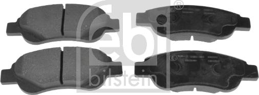 Febi Bilstein 16589 - Комплект спирачно феродо, дискови спирачки vvparts.bg