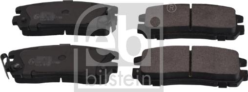 Febi Bilstein 16641 - Комплект спирачно феродо, дискови спирачки vvparts.bg