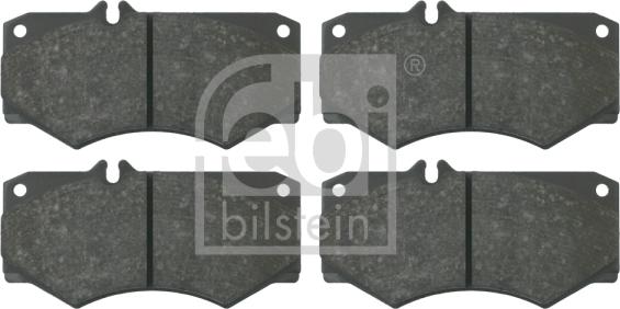 Febi Bilstein 16033 - Комплект спирачно феродо, дискови спирачки vvparts.bg