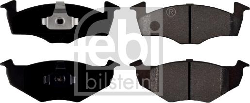 Febi Bilstein 16072 - Комплект спирачно феродо, дискови спирачки vvparts.bg