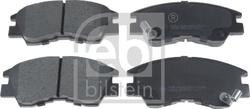 Febi Bilstein 16128 - Комплект спирачно феродо, дискови спирачки vvparts.bg