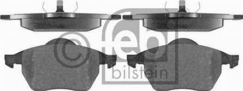 Febi Bilstein 16322 - Комплект спирачно феродо, дискови спирачки vvparts.bg