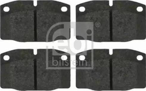 BOSCH 986469390 - Комплект спирачно феродо, дискови спирачки vvparts.bg