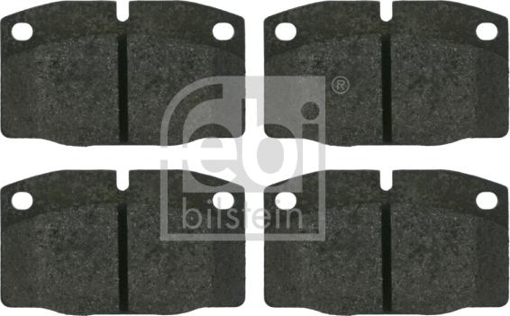 Febi Bilstein 16203 - Комплект спирачно феродо, дискови спирачки vvparts.bg