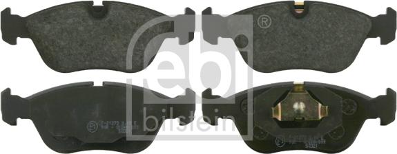 Febi Bilstein 16212 - Комплект спирачно феродо, дискови спирачки vvparts.bg