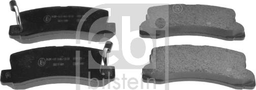 Febi Bilstein 16743 - Комплект спирачно феродо, дискови спирачки vvparts.bg