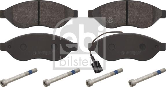 Febi Bilstein 16716 - Комплект спирачно феродо, дискови спирачки vvparts.bg