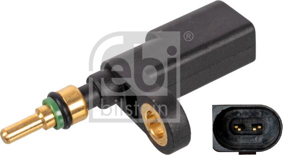 Febi Bilstein 106571 - Датчик, температура на охладителната течност vvparts.bg