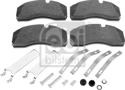 Febi Bilstein 10674 - Комплект спирачно феродо, дискови спирачки vvparts.bg