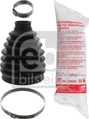 Febi Bilstein 100305 - Маншон, полуоска vvparts.bg