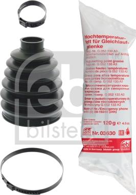 Febi Bilstein 102996 - Маншон, полуоска vvparts.bg