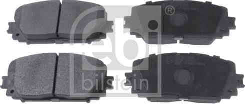 Febi Bilstein 116401 - Комплект спирачно феродо, дискови спирачки vvparts.bg