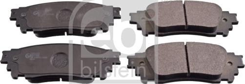 Febi Bilstein 116414 - Комплект спирачно феродо, дискови спирачки vvparts.bg
