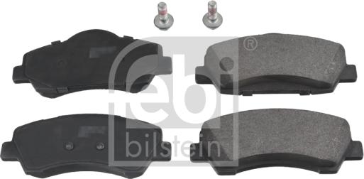 Febi Bilstein 116424 - Комплект спирачно феродо, дискови спирачки vvparts.bg