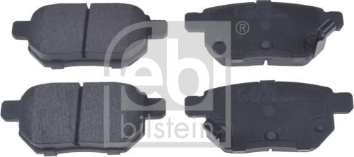 Febi Bilstein 116390 - Комплект спирачно феродо, дискови спирачки vvparts.bg
