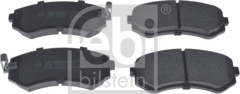 Febi Bilstein 116349 - Комплект спирачно феродо, дискови спирачки vvparts.bg