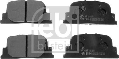 Febi Bilstein 116356 - Комплект спирачно феродо, дискови спирачки vvparts.bg