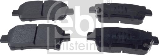 Febi Bilstein 116350 - Комплект спирачно феродо, дискови спирачки vvparts.bg