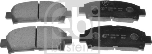 Febi Bilstein 116362 - Комплект спирачно феродо, дискови спирачки vvparts.bg
