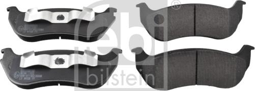 Febi Bilstein 116335 - Комплект спирачно феродо, дискови спирачки vvparts.bg