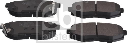 Febi Bilstein 116338 - Комплект спирачно феродо, дискови спирачки vvparts.bg